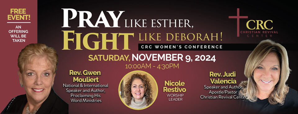 Pray Like Esther, Fight Like Deborah!